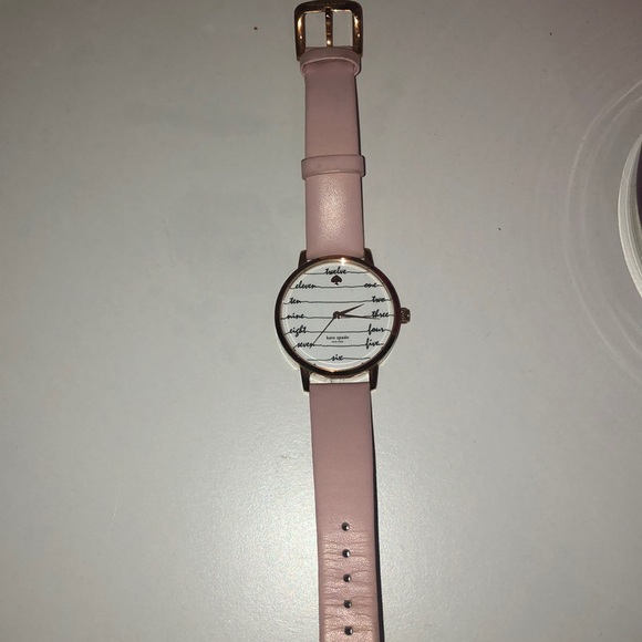 kate spade Accessories - Baby pink with gold detail Kate Spade watch